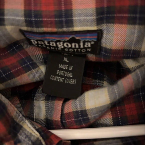 Patagonia Red and Blue Plaid Shirt - Picture 4 of 4